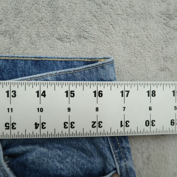 KanCan Jeans Women's Size 28 Blue High-Rise Skinny Denim 26" Inseam Distressed - Picture 4 of 15